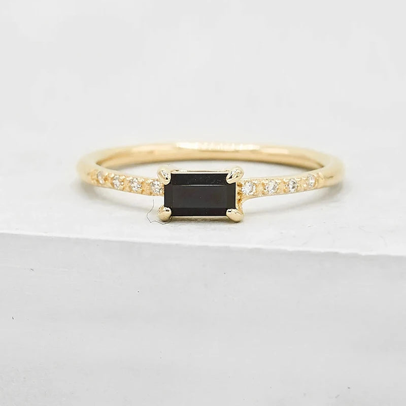 Black Diamond Ring